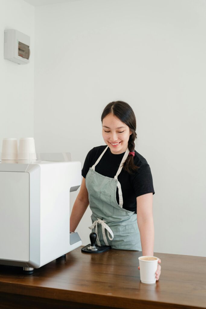 Waitress in Abu Dhabi