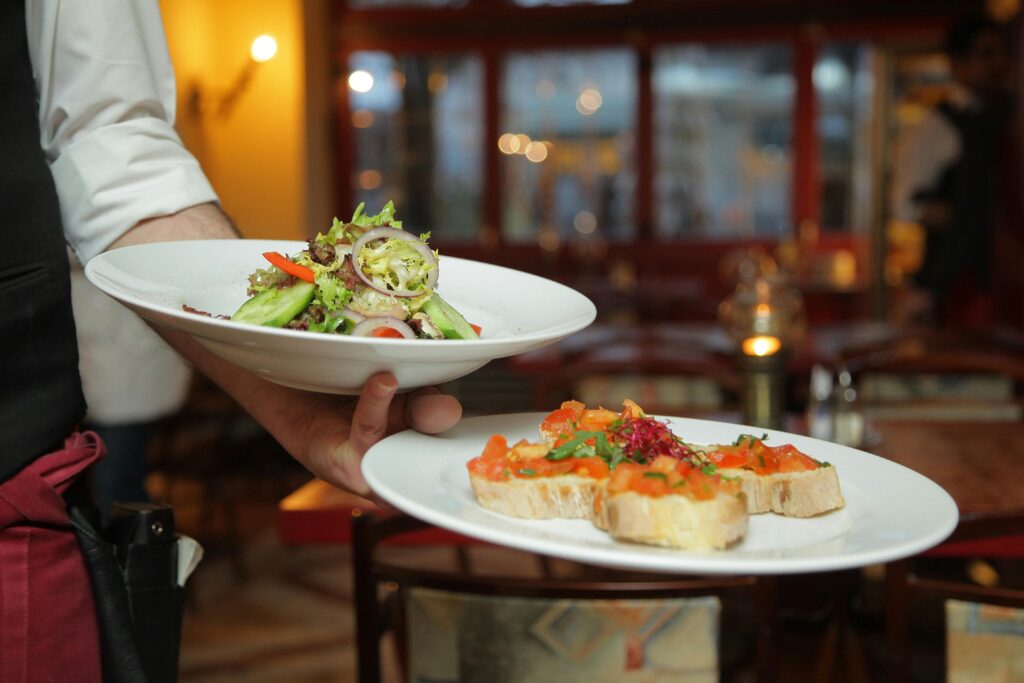 Waiter in Abu Dhabi