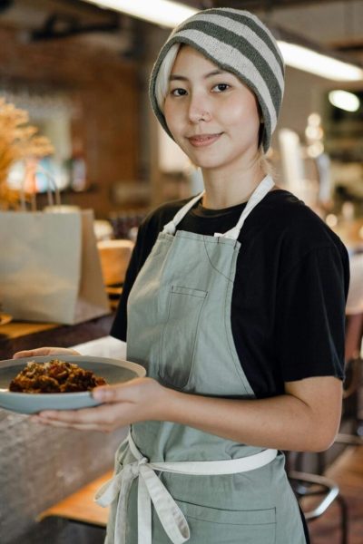 Waitress in Abu Dhabi